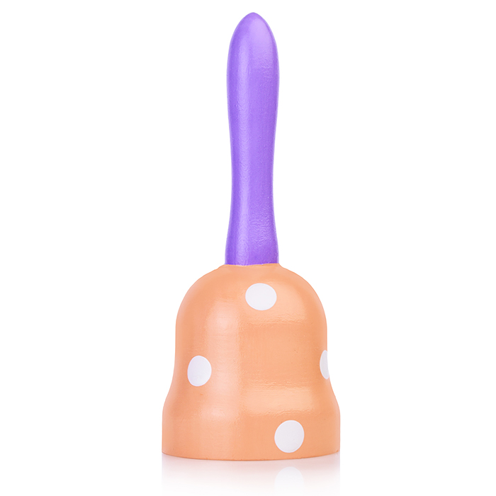 Фото к товару Колокольчик деревянный окраш. Колокольчик деревянный окраш.