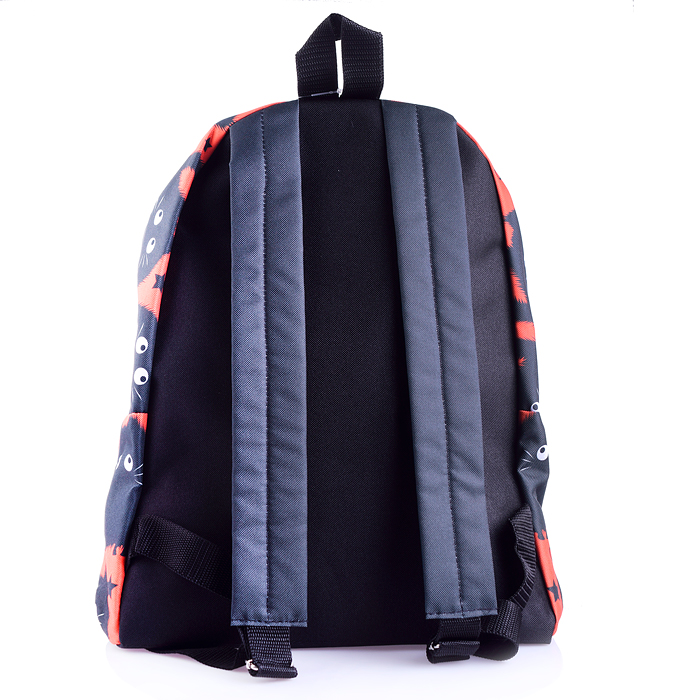 Фото к товару Рюкзак мягкий Коты-пушистики, 1 отделение, на молнии с двумя бегунками, большой карман на молн Рюкзак мягкий Коты-пушистики, 1 отделение, на молнии с двумя бегунками, большой карман на молн