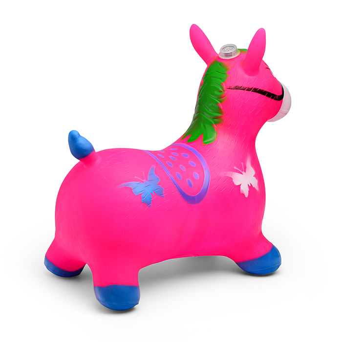 Фото к товару Прыгун 00-1681 "Лошадка черный хвост" со звуком Прыгун 00-1681 "Лошадка черный хвост" со звуком