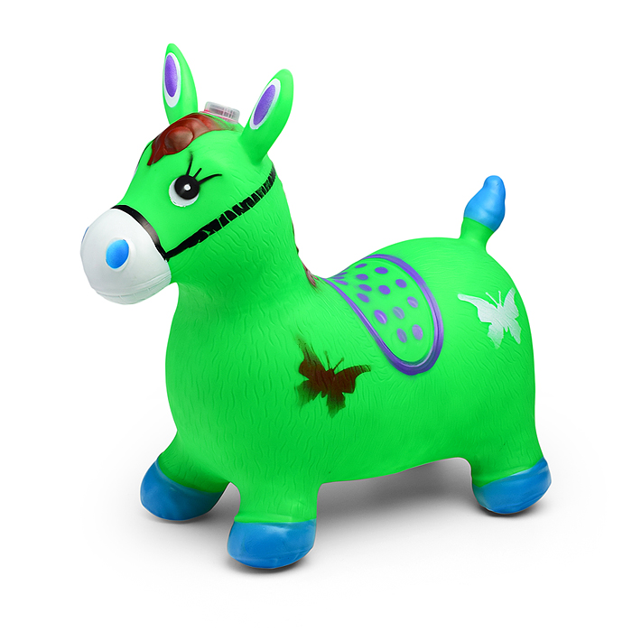 Фото к товару Прыгун 00-1681 "Лошадка черный хвост" со звуком Прыгун 00-1681 "Лошадка черный хвост" со звуком