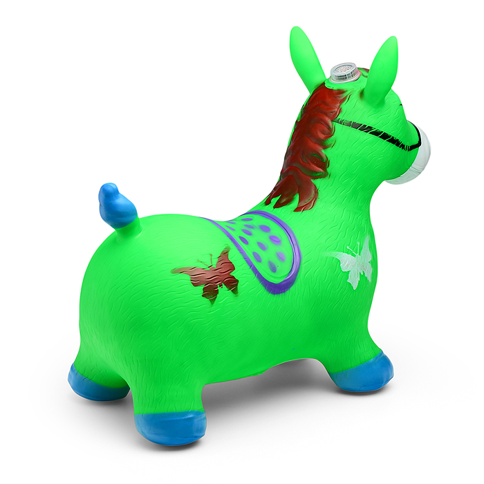 Фото к товару Прыгун 00-1681 "Лошадка черный хвост" со звуком Прыгун 00-1681 "Лошадка черный хвост" со звуком