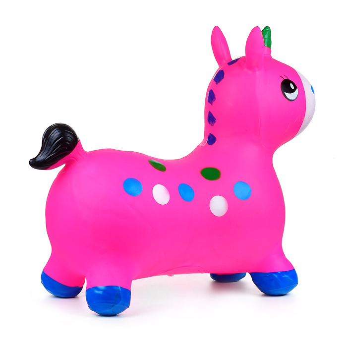 Фото к товару Прыгун 00-1699 "Лошадка цветочек" Прыгун 00-1699 "Лошадка цветочек"