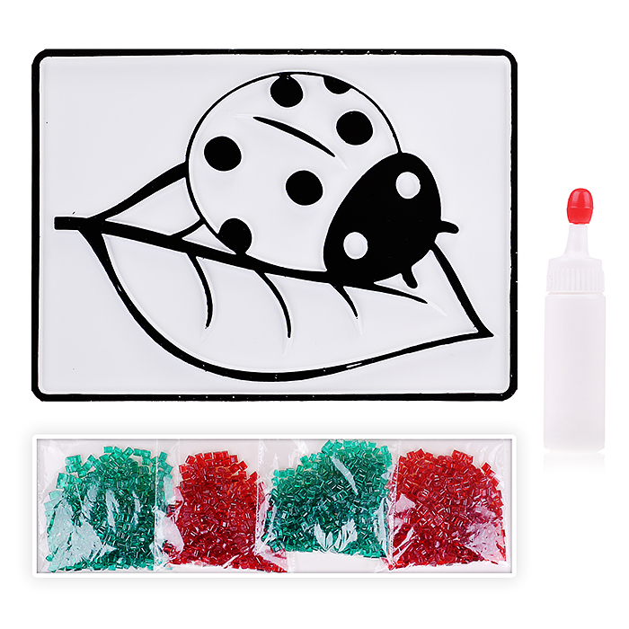 Насыпь на клей "Божья коровка" Насыпь на клей "Божья коровка"