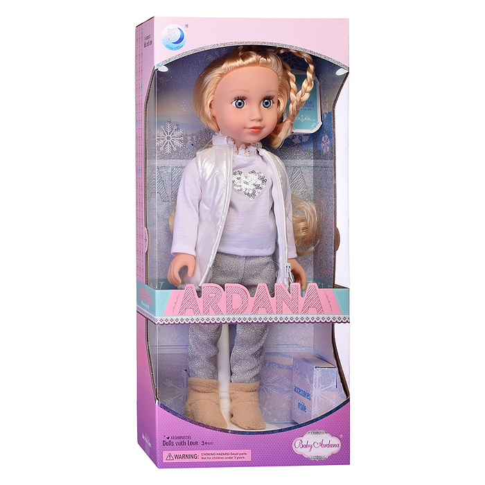 Фото к товару Кукла A663D "Олеся" в коробке Кукла A663D "Олеся" в коробке