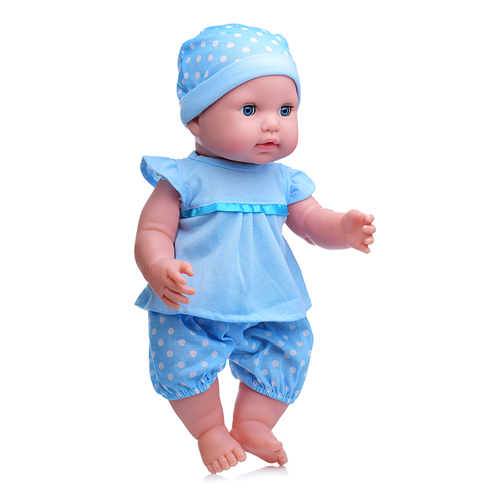 Фото к товару Пупс QH3015-6 с аксессуарами, в коробке Пупс QH3015-6 с аксессуарами, в коробке