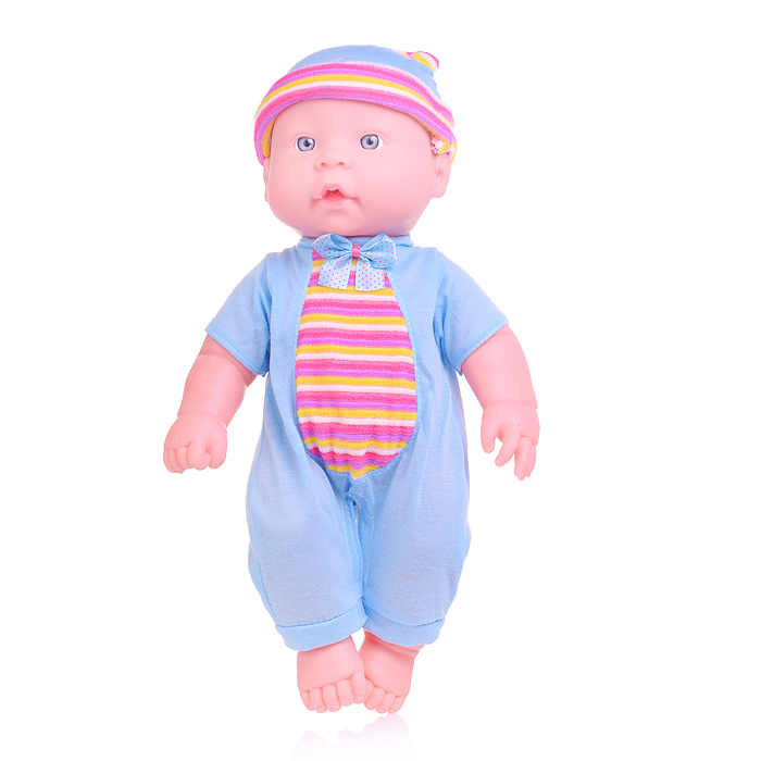 Фото к товару Пупс QH6035-36 с аксессуарами, в коробке Пупс QH6035-36 с аксессуарами, в коробке