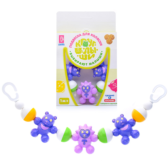 Подвеска для кроватки "Дружные ребята" Подвеска для кроватки "Дружные ребята"