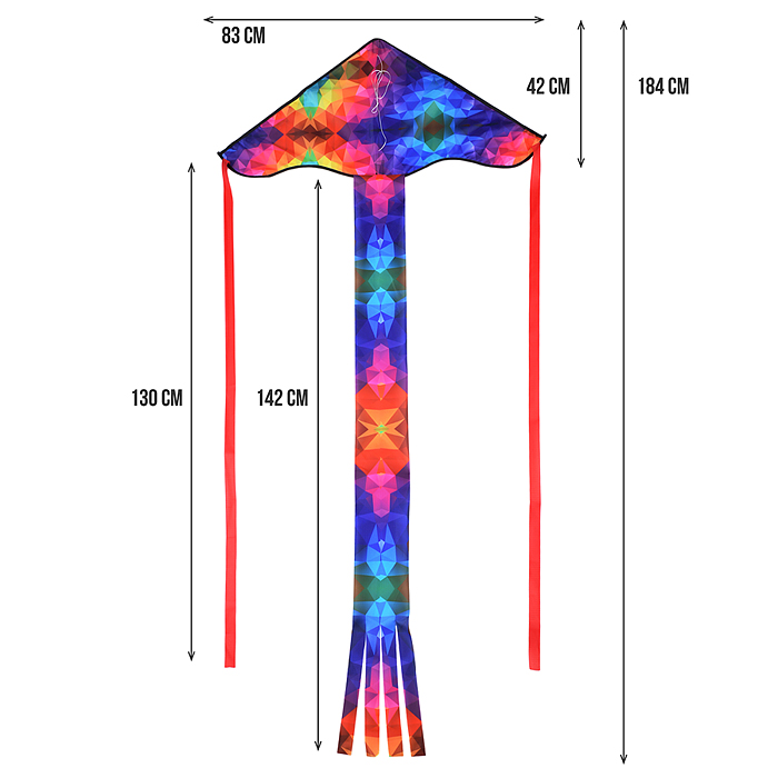 Змей воздушный 42828 "Яркие впечатления"