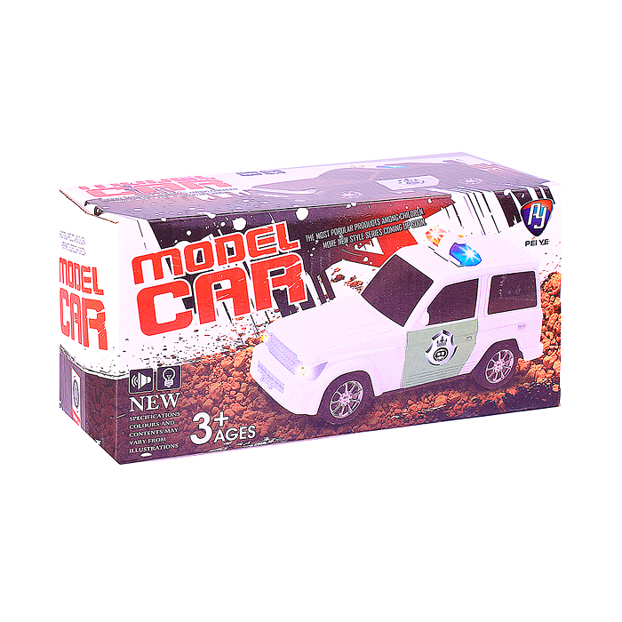 Машина 1988-5C на батарейках, в коробке