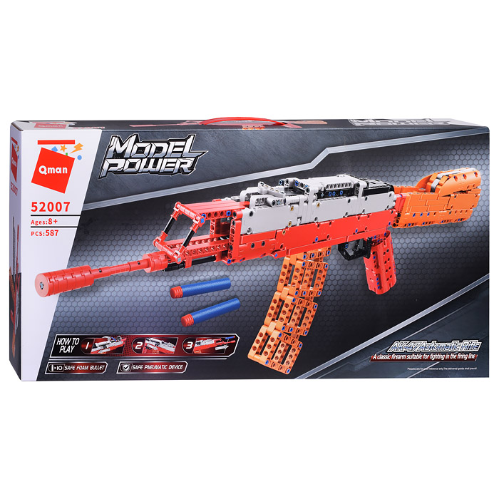 Конструктор 52007 "Автомат" (587 дет.) Конструктор 52007 "Автомат" (587 дет.)