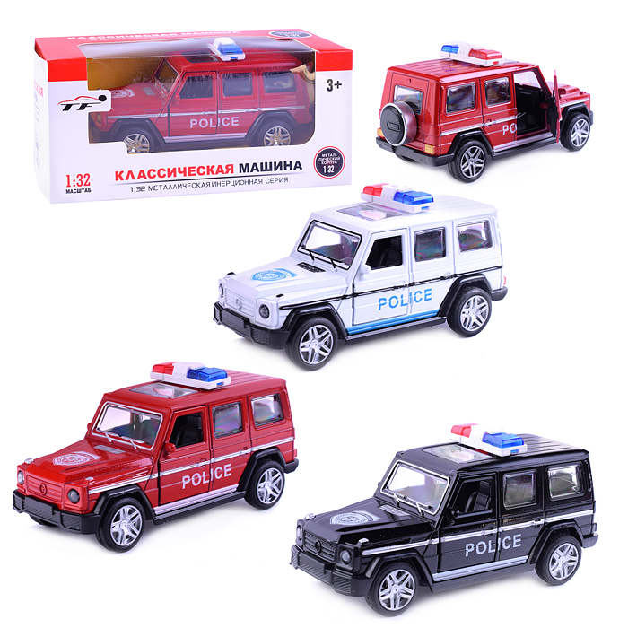 Машина TF9975 "Полицейский джип" металл., в коробке Машина TF9975 "Полицейский джип" металл., в коробке