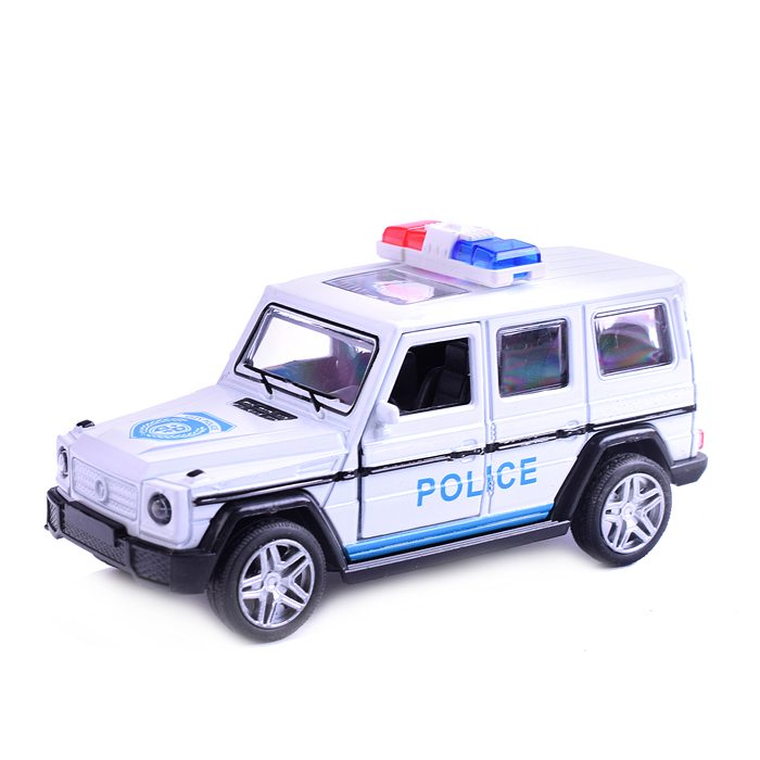 Фото к товару Машина TF9975 "Полицейский джип" металл., в коробке Машина TF9975 "Полицейский джип" металл., в коробке