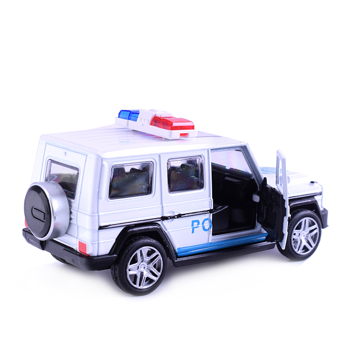 Фото к товару Машина TF9975 "Полицейский джип" металл., в коробке Машина TF9975 "Полицейский джип" металл., в коробке