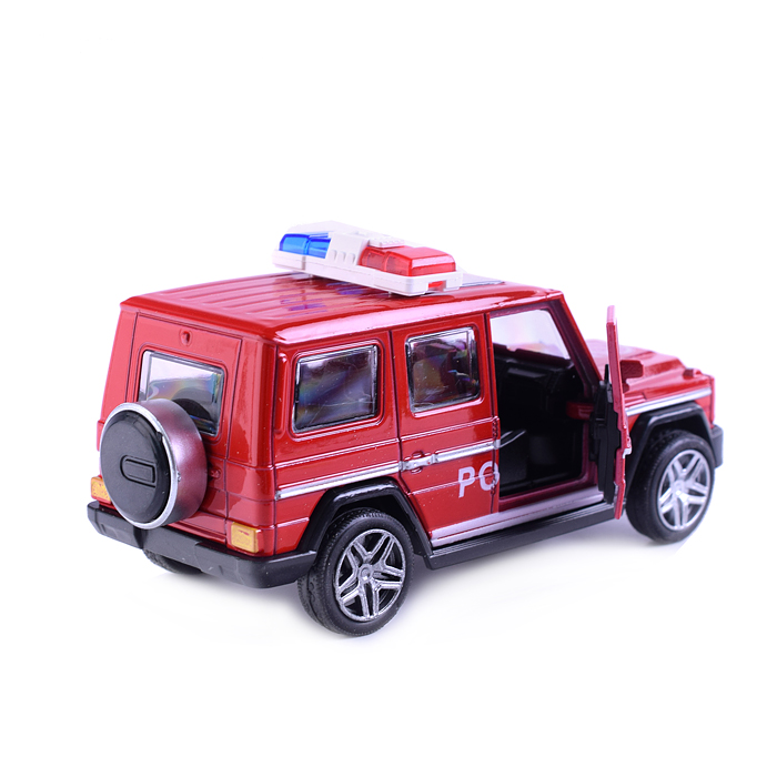 Фото к товару Машина TF9975 "Полицейский джип" металл., в коробке Машина TF9975 "Полицейский джип" металл., в коробке