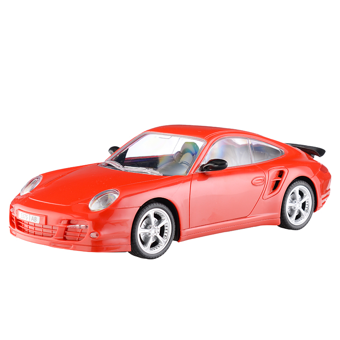 Автомобиль легковой "Легенда-V6" инерционный (красный) (в коробке)