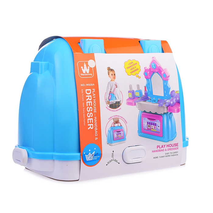 Фото к товару Игровой набор W830A "Стилист" (свет,звук) в коробке Игровой набор W830A "Стилист" (свет,звук) в коробке