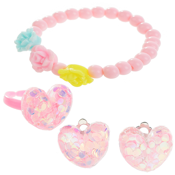 Набор украшений R3-16 "Сердце" в пакете Набор украшений R3-16 "Сердце" в пакете