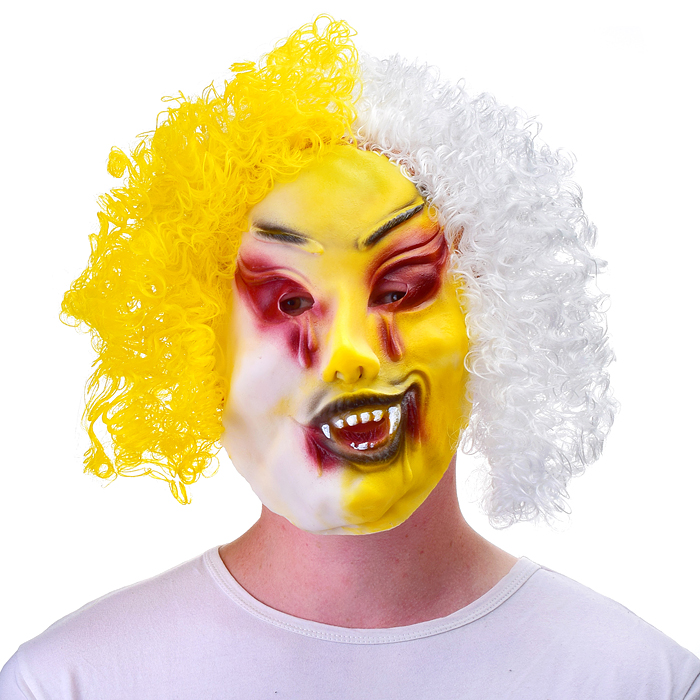 Маска карнавальная S1512 "Клоун" Маска карнавальная S1512 "Клоун"