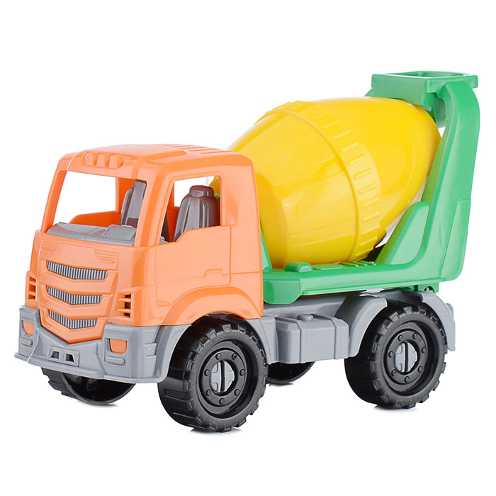 Машинка Бетоновоз "Илья" Строительный 22 см Машинка Бетоновоз "Илья" Строительный 22 см