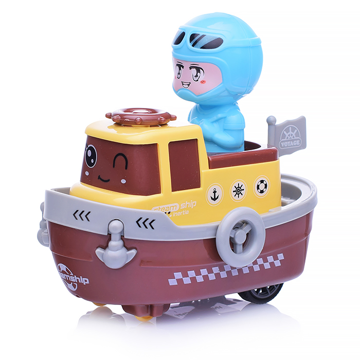 Фото к товару Катер 820-2 с мальчиком, в ассортименте, в коробке Катер 820-2 с мальчиком, в ассортименте, в коробке