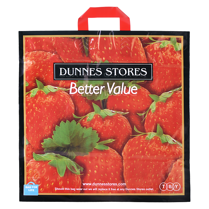 Пакет ПЭ с петлевой ручкой 45х45+3см (60) (Клубника) Пакет ПЭ с петлевой ручкой 45х45+3см (60) (Клубника)