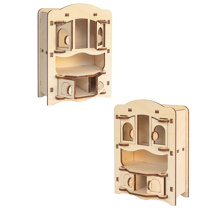 Фото к товару Набор для кукольного домика "Кухня" Набор для кукольного домика "Кухня"