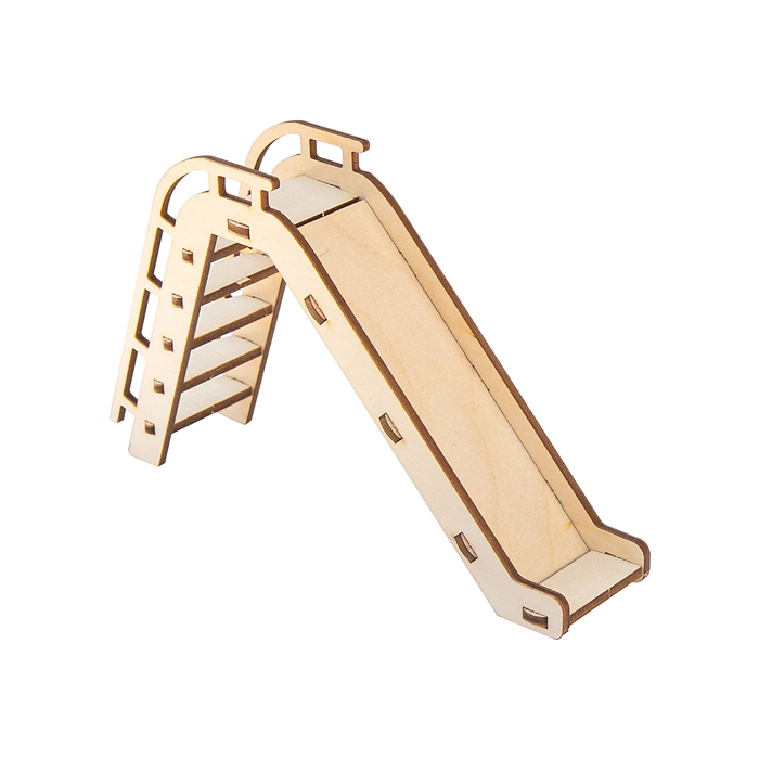 Фото к товару Набор для кукольного домика "Детская площадка" Набор для кукольного домика "Детская площадка"