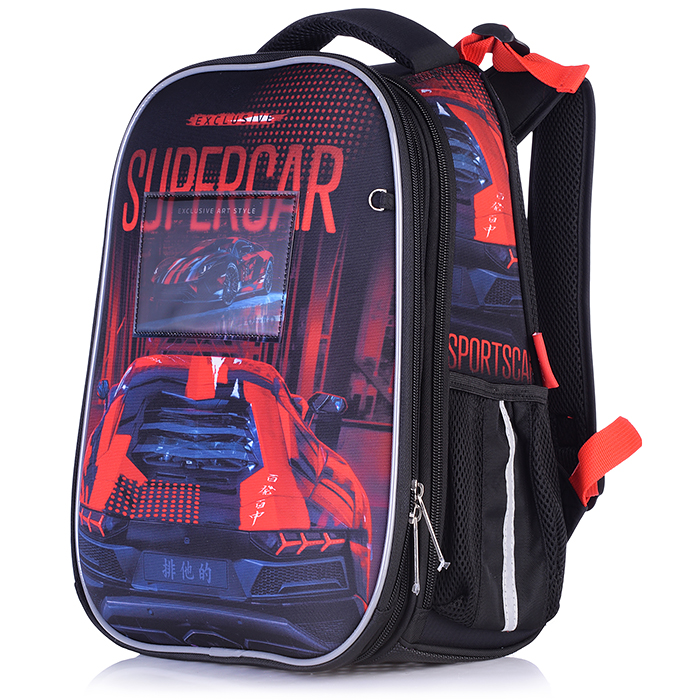 Фото к товару Рюкзак Ergonomic Classic "Supercar" 37х29х17 см EVA материал светоотраж. 2 отделени Рюкзак Ergonomic Classic "Supercar" 37х29х17 см EVA материал светоотраж. 2 отделени