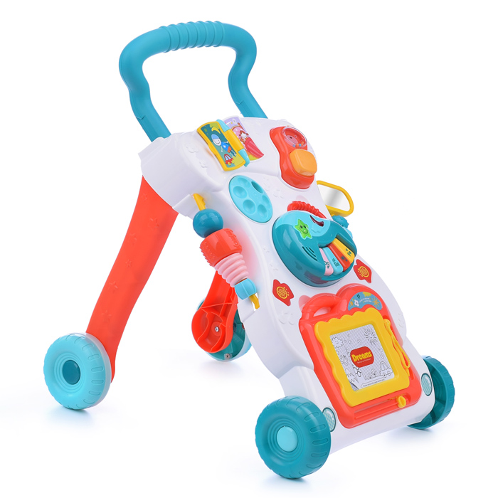 Фото к товару Ходунки-каталка Y0006 "Вместе весело шагать" в коробке Ходунки-каталка Y0006 "Вместе весело шагать" в коробке