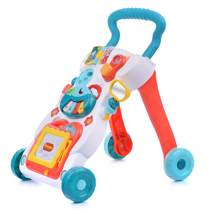 Фото к товару Ходунки-каталка Y0006 "Вместе весело шагать" в коробке Ходунки-каталка Y0006 "Вместе весело шагать" в коробке