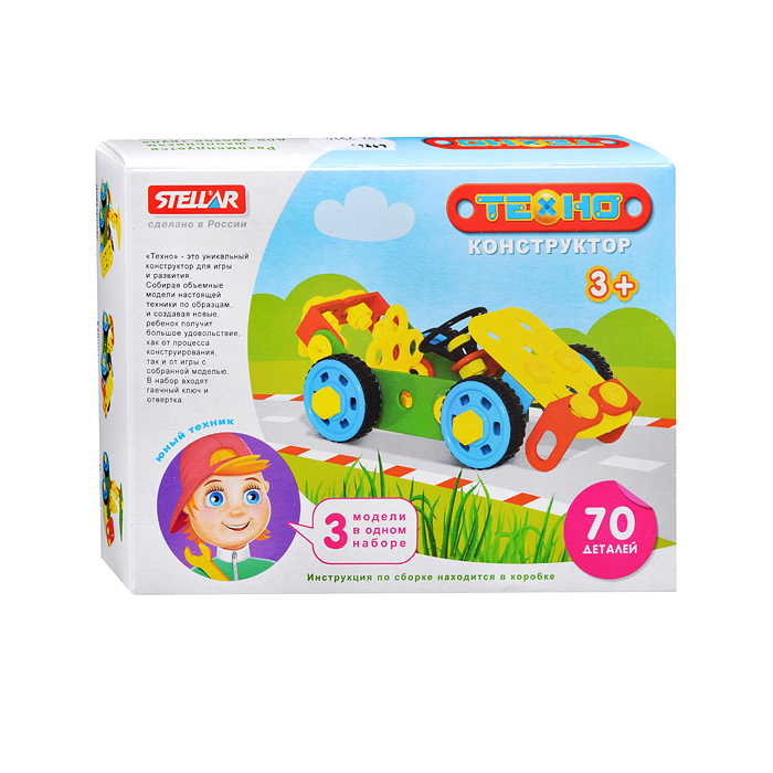 Конструктор Техно Кабриолет (70) Конструктор Техно Кабриолет (70)