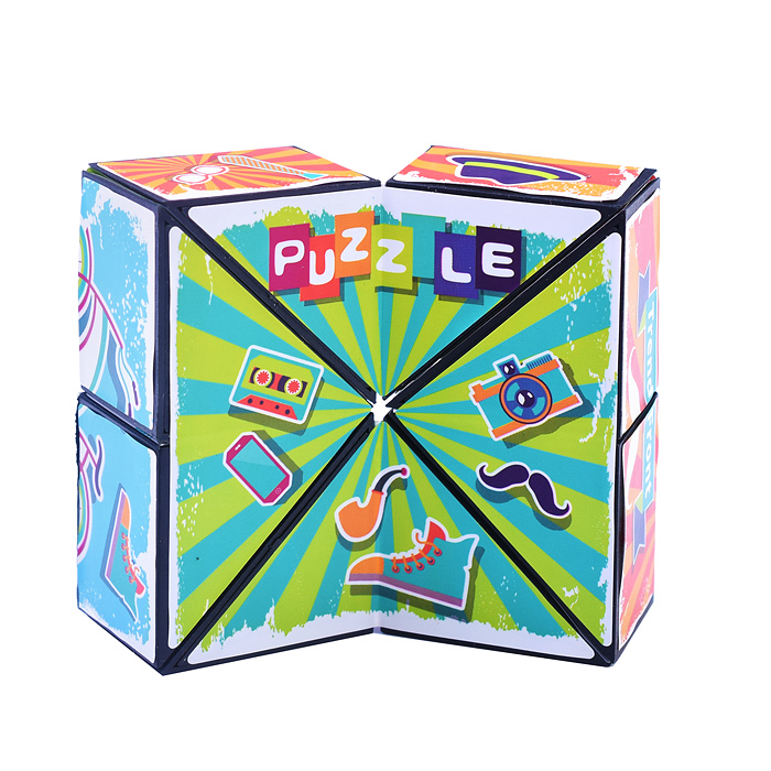 Фото к товару Головоломка 22-15 "Магический куб" в коробке Головоломка 22-15 "Магический куб" в коробке