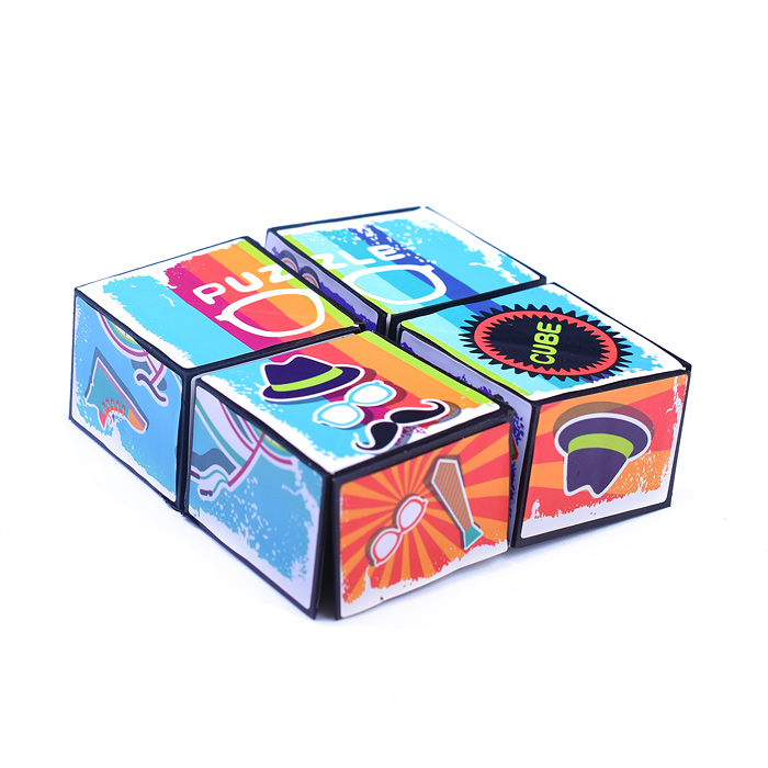 Фото к товару Головоломка 22-15 "Магический куб" в коробке Головоломка 22-15 "Магический куб" в коробке