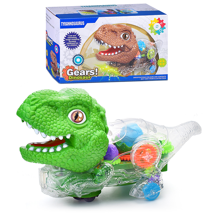 Динозавр QF07-1 "Тиранозавр" (свет, звук) в коробке Динозавр QF07-1 "Тиранозавр" (свет, звук) в коробке