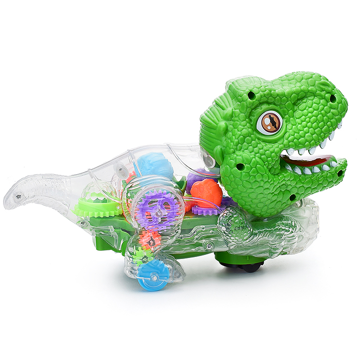 Фото к товару Динозавр QF07-1 "Тиранозавр" (свет, звук) в коробке Динозавр QF07-1 "Тиранозавр" (свет, звук) в коробке