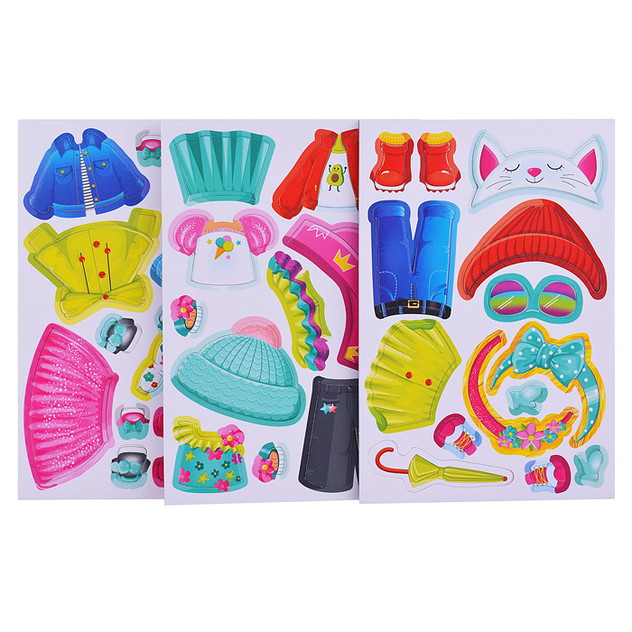 Магнитная игра-одевашка "Времена года"