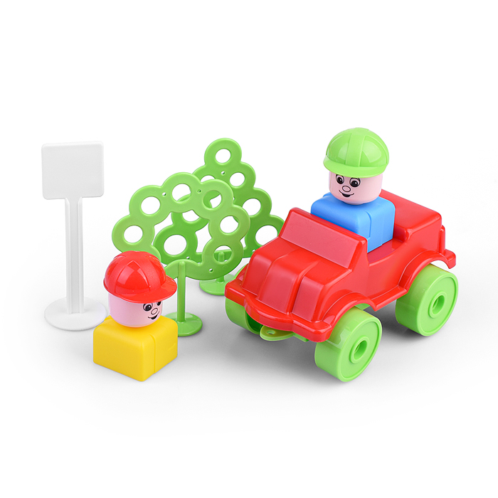 Фото к товару Конструктор "Строитель" (101) Конструктор "Строитель" (101)