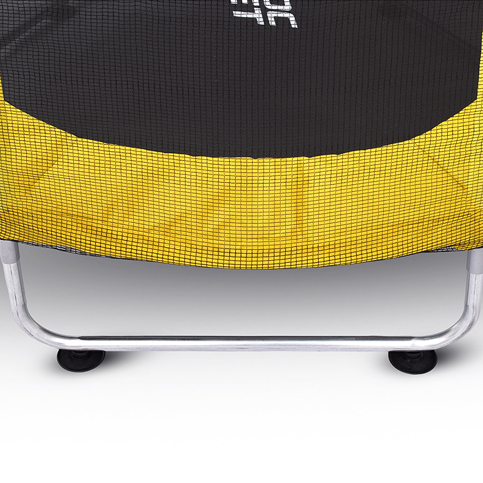 Фото к товару Батут ROCKET, d=140, внешняя сетка высотой 74 см., общая высота 110 см. жёлтый Батут ROCKET, d=140, внешняя сетка высотой 74 см., общая высота 110 см. жёлтый