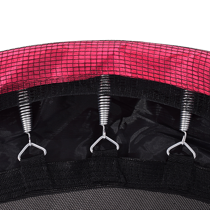 Фото к товару Батут ROCKET, d=140, внешняя сетка высотой 74 см., общая высота 110 см. розовый Батут ROCKET, d=140, внешняя сетка высотой 74 см., общая высота 110 см. розовый