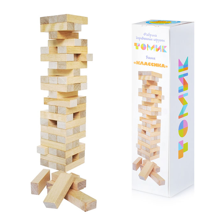 Логический игровой набор "Башня" "Классика" ( 54 дет.) Логический игровой набор "Башня" "Классика" ( 54 дет.)