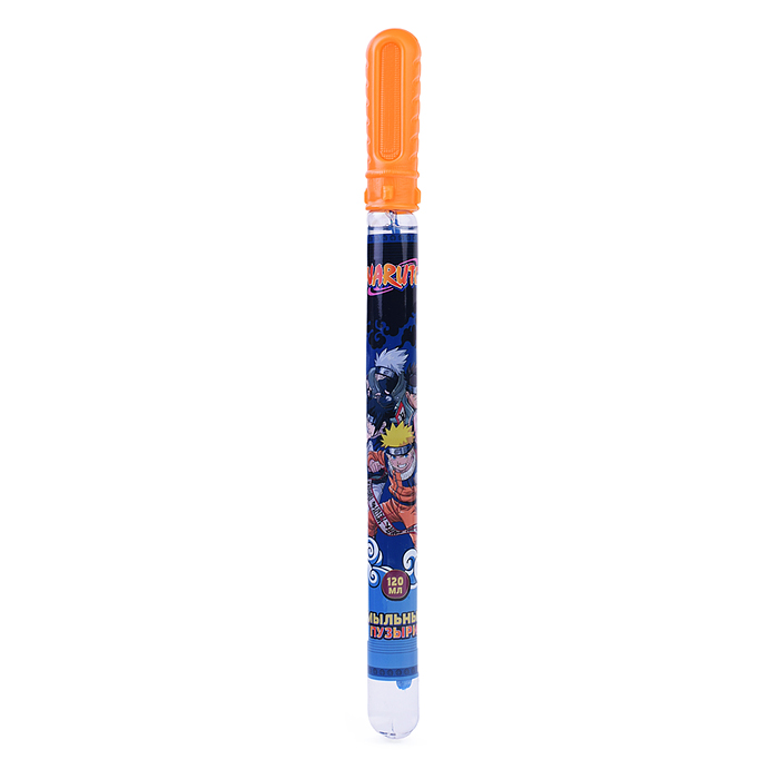 Фото к товару Мыльные пузыри "Наруто" колба в термоплёнке, 120 мл., 24 шт в д/б Мыльные пузыри "Наруто" колба в термоплёнке, 120 мл., 24 шт в д/б