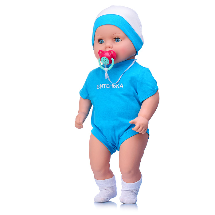 Кукла Витенька 11 с пустышкой озвуч. Кукла Витенька 11 с пустышкой озвуч.