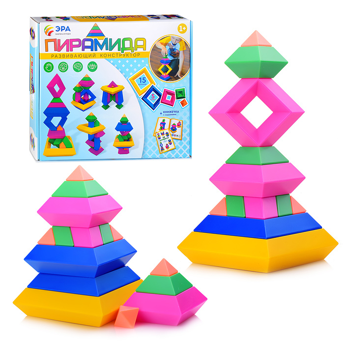 Развивающий конструктор. Пирамида Тип 4