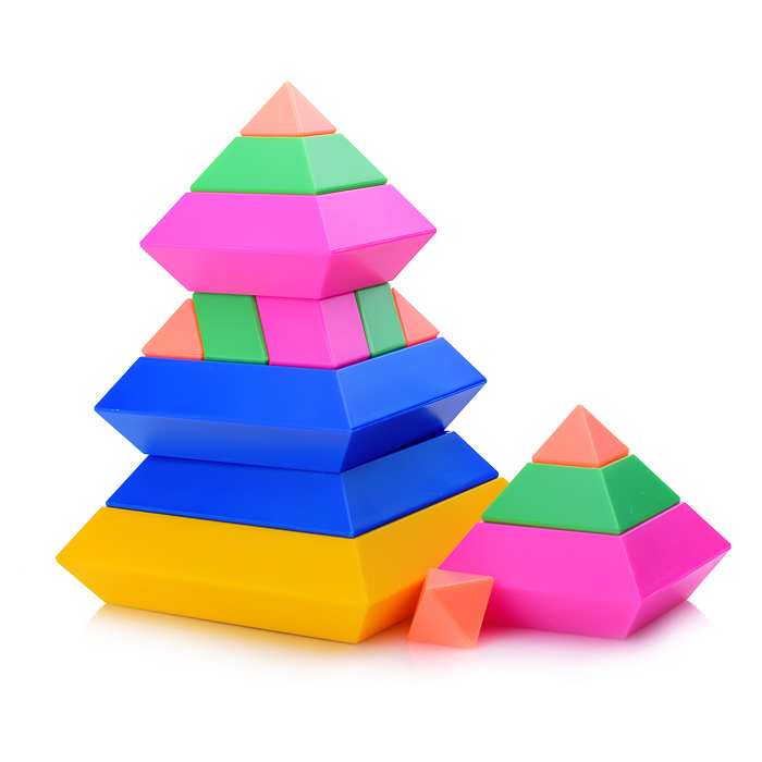 Фото к товару Развивающий конструктор. Пирамида Тип 4 Развивающий конструктор. Пирамида Тип 4