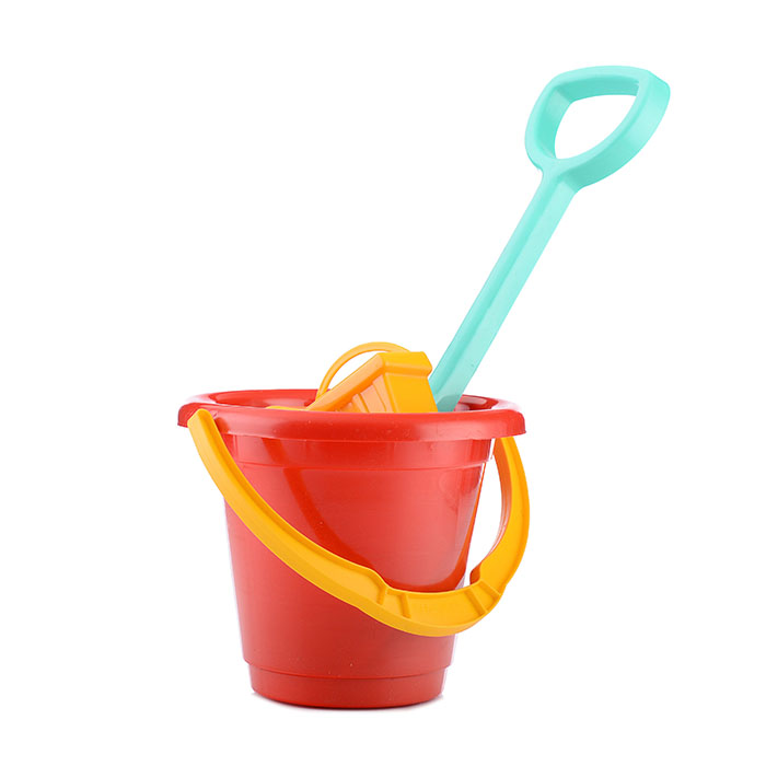 Фото к товару Набор Ведерко + лопатка 48см + ф.машинка Набор Ведерко + лопатка 48см + ф.машинка