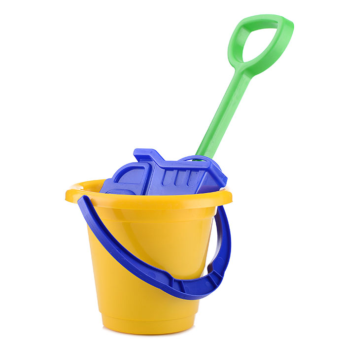 Фото к товару Набор Ведерко + лопатка 48см + ф.машинка Набор Ведерко + лопатка 48см + ф.машинка