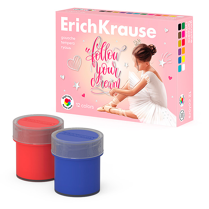 Гуашь Pointes 12 цветов по 20 мл. Гуашь Pointes 12 цветов по 20 мл.