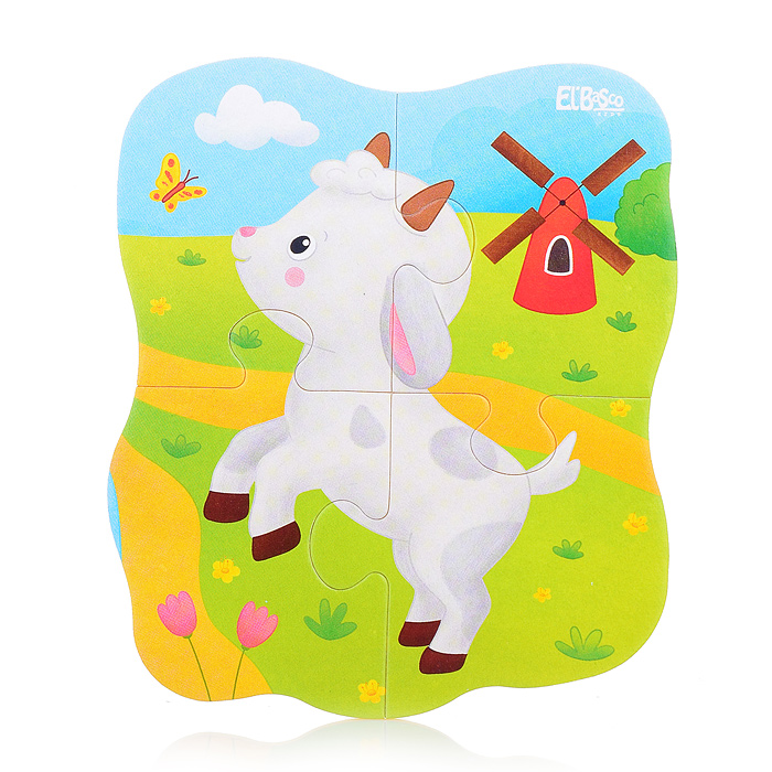 Мягкий пазл "Ферма"