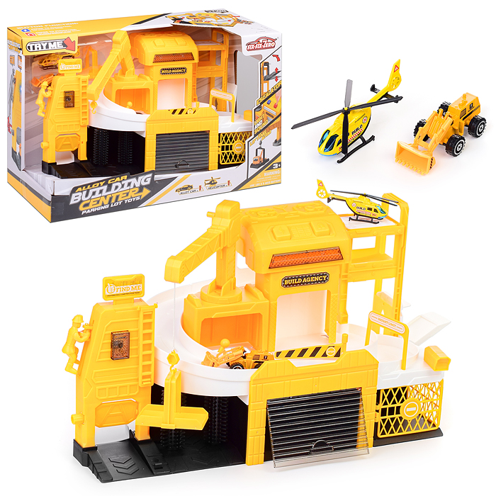 Парковка 660-S28 "Стройплощадка" в коробке Парковка 660-S28 "Стройплощадка" в коробке