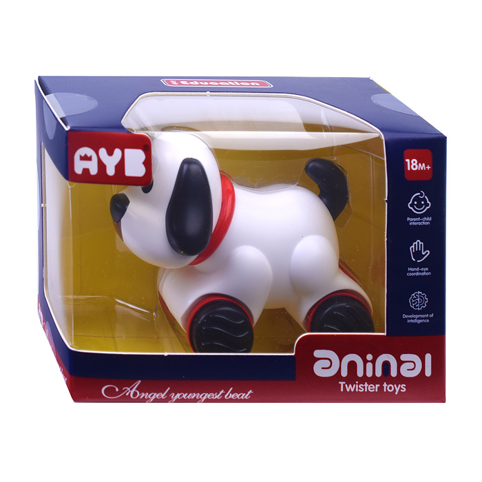 Фото к товару Каталка 2001-3 "Собака" в коробке Каталка 2001-3 "Собака" в коробке